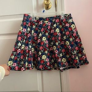 Floral Skater Skirt